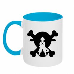 Чашка двокольорова One Piece Luffy Captain - PrintSalon