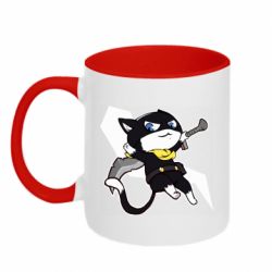 Чашка двухцветная 320ml Persona 5 Morgana - PrintSalon