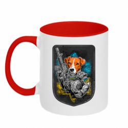 Чашка двухцветная 320ml Пес Патрон арт-PrintSalon Чашка двухцветная 320ml Пес Патрон арт