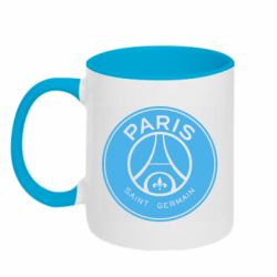 Чашка двокольорова PSG Logo