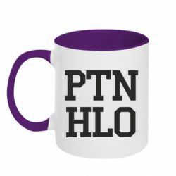 Кружка двухцветная 320ml PTN HLO - PrintSalon