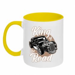 Чашка двокольорова Road King-PrintSalon Чашка двокольорова Road King
