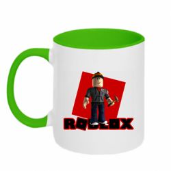 Чашка двухцветная 320ml Roblox Builderman