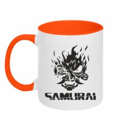 Чашка двокольорова Rock Group Logo - Samurai