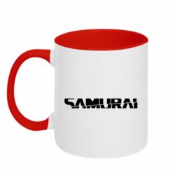 Чашка двокольорова Samurai Cyberpunk - PrintSalon