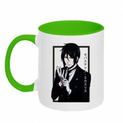 Чашка двокольорова Sebastian Michaelis butler - PrintSalon