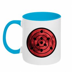 Чашка двокольорова Sharingan moon - PrintSalon