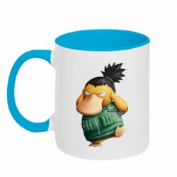 Чашка двухцветная 320ml Shikamaru Psyduck - PrintSalon