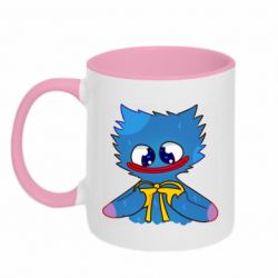 Чашка двокольорова Shy Huggy