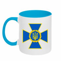 Кружка двухцветная 320ml Символ СБУ - PrintSalon