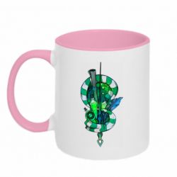 Чашка двокольорова Сиволи Cлизеріна