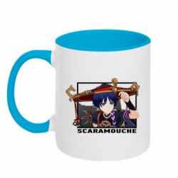 Чашка двокольорова Скарамучча