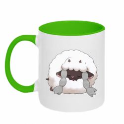 Чашка двухцветная 320ml Sleeping Wooloo - PrintSalon