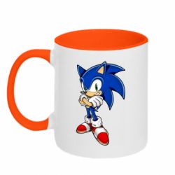 Чашка двухцветная 320ml Sonic with smile - PrintSalon