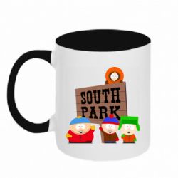 Чашка двухцветная 320ml South Park - PrintSalon