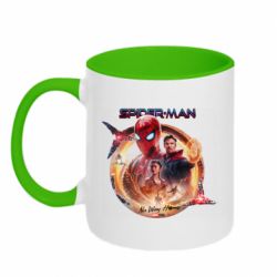 Чашка двокольорова Spider-Man: No Way Home poster