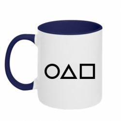 Чашка двокольорова Гра в кальмара