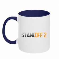 Чашка двухцветная 320ml Standoff 2 gradient - PrintSalon