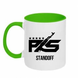Чашка двокольорова Standoff 2 ps - PrintSalon