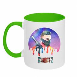 Чашка двокольорова Standoff art - PrintSalon