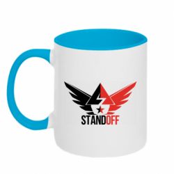 Чашка двухцветная 320ml Standoff Brilliant - PrintSalon
