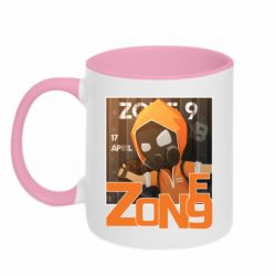 Чашка двухцветная 320ml Standoff Zone 9 - PrintSalon