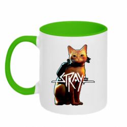 Чашка двокольорова Stray main character