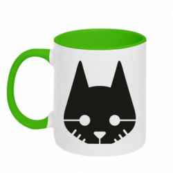 Чашка двокольорова Strey head