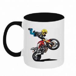 Чашка двухцветная 320ml Stunt - PrintSalon