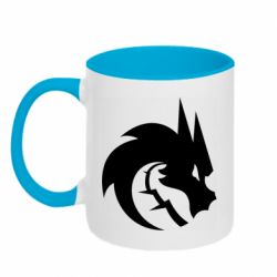 Чашка двокольорова Team Spirit Logo