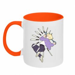 Чашка двухцветная 320ml Теруки - PrintSalon