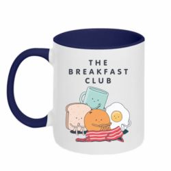 Чашка двухцветная 320ml The breakfast club - PrintSalon