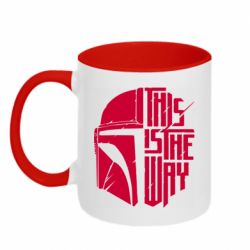 Чашка двокольорова This Is The Way