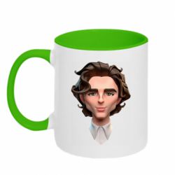 Чашка двокольорова Timothée Chalamet