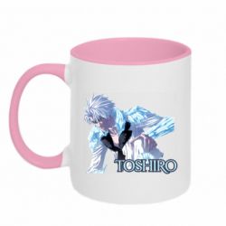 Чашка двухцветная 320ml Тоширо Хицугая взрослый банкай - PrintSalon