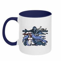 Чашка двухцветная 320ml Убийца Акаме  Арт - PrintSalon