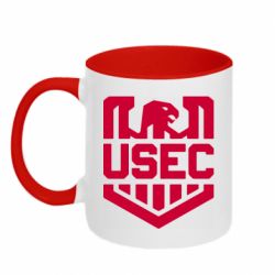 Чашка двокольорова USEC Emblem Escape from Tarkov - PrintSalon