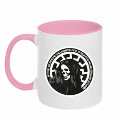 Чашка двокольорова В раю безперечно добре, але в пеклі в мене більше друзів - PrintSalon