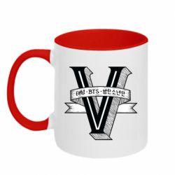 Чашка двокольорова V