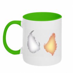 Чашка двокольорова Venom Carnage Eyes