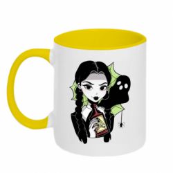 Чашка двокольорова Венздей з отрутою