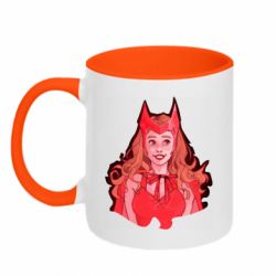 Чашка двокольорова Весела Ванда