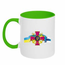 Кружка двоколірна 320ml ВМС ЗС України - PrintSalon