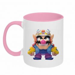 Чашка двухцветная 320ml Wario
