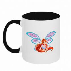Чашка двухцветная 320ml Winx Bloom Believix - PrintSalon