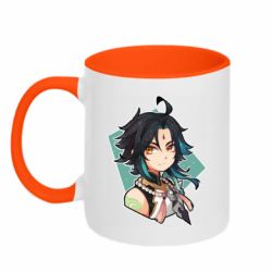 Чашка двокольорова Xiao portrait