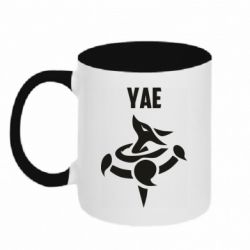 Чашка двокольорова Yae symbol