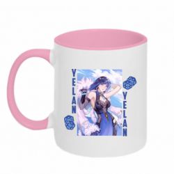 Чашка двокольорова Yelan art