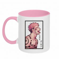 Чашка двокольорова 悪魔スクナ - PrintSalon