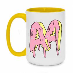 Чашка двухцветная 420ml A4 Donut - PrintSalon